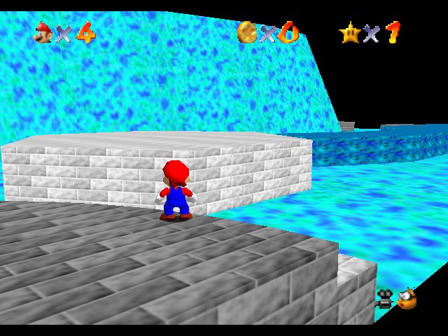 Super Mario 64 GP64 Screenthot 2